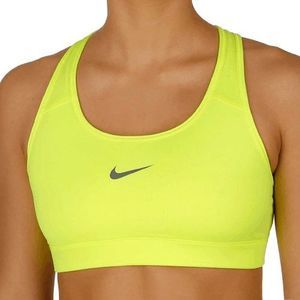 NEW Women's Size XS NIKE Training Dry Victory Compression Bra Yellow 375833-708